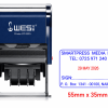 Date Self Inking Stamp (WES DT –3355)