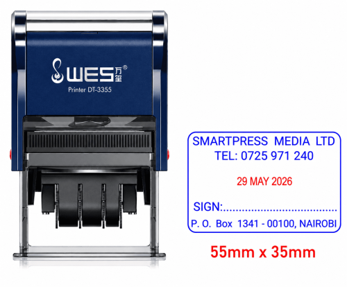 Date Self Inking Stamp (WES DT –3355)