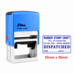 Shiny Printer S828 Rectangular Self-Inking Rubber Stamp (56x33mm)