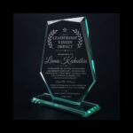 Premium Recognition Award customized for corporate excellence, achievement and employee recognition